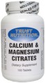 Trust Nutrition Calcium & Magnesium Citrates 