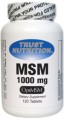 Trust Nutrition MSM 1000 mg 120 Capsules