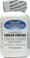 Trust Nutrition Ginseng Extract (Korean Panax) 350 mg 60 Capsules