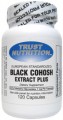 Trust Nutrition Black Cohosh Extract Plus 40 mg 120 Capsules