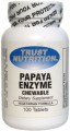 Trust Nutrition Papaya Enzyme, Chewable 100 Tablets